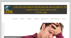 Desktop Screenshot of headachecenteroflongisland.com